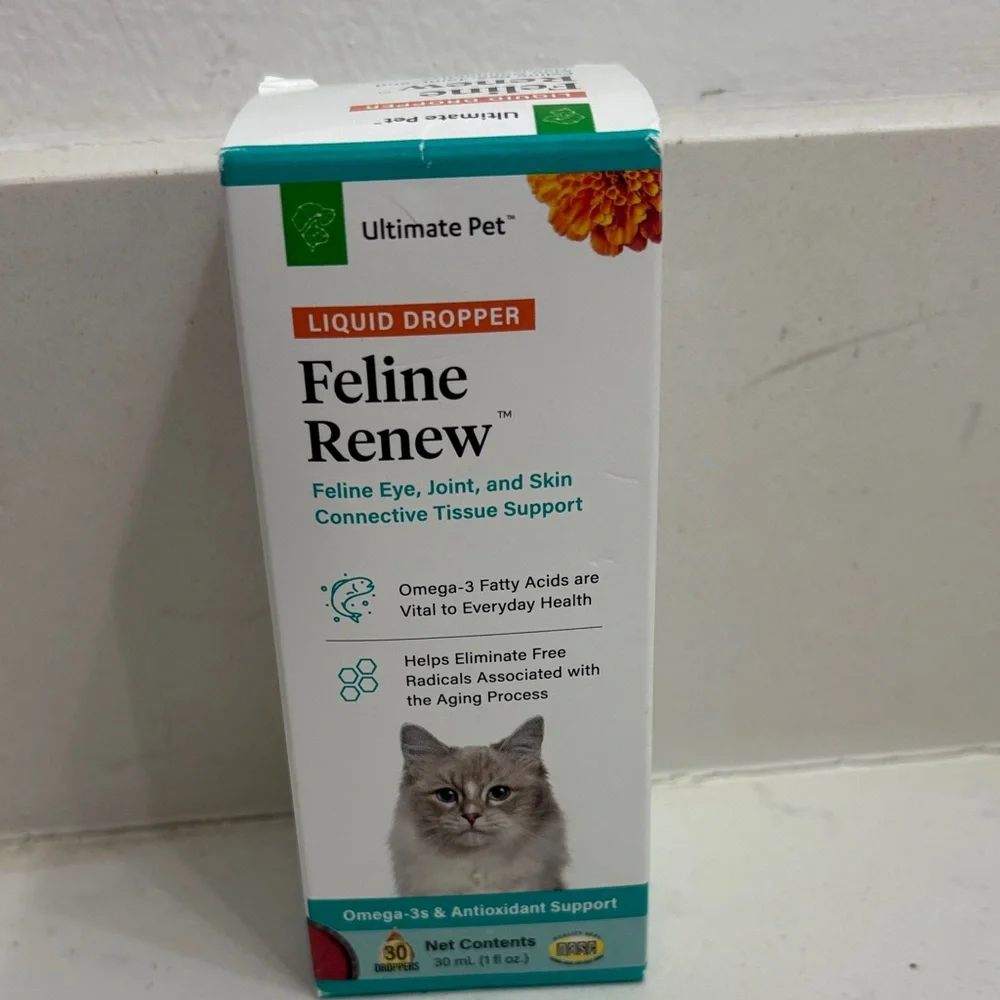 Feline Renew Liquid Dropper - White and Orange